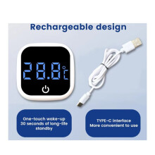 0-60 Aquarium Zelfklevende Thermometer LCD Digitale Aquarium Thermometers Scherm Monitor Terrarium Temperatuur