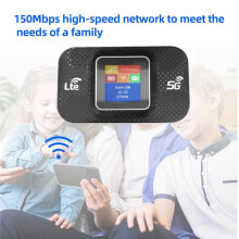 Routeur 4G Lte Modem Portable Sans Fil Wifi Point D'Accès Extérieur Répéteur 150 Mbps Point D'Accès WiFi