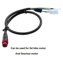 JULET Electric Bicycle SM Motor Cable Motor Adapter 1121AM for BAFANG G062 G060 G090 1000W Plug Conversion