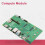 For Raspberry PI Compute Module 5 IO Board CM5IO M.2 M Key PCIe Socket with Rich Interfaces for CM5 Core Board 3