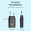 TPC11 TK to Type-C Programming Cable Adapter TYPE-C Intercom Programming Adapter  Walkie Talkie Accessories 7