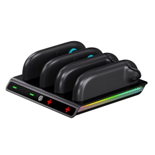 For  2 Charging Dock for  Joy Con 2 Controllers, 2 JoyCons Charger Dock Charging Station 1