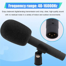 Cardioid Condenser Microphone for News Anchors, Conferences, Stage and Choirs with Interchangeable Capsule