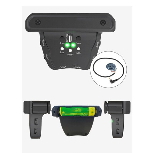 JS-APE301 Akustisk Gitarr Vibration Pickup Vibration Tillbehör för Musikinstrument 2