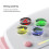 LinYuvo Wireless Gamepad for   with Color Lights Six-Axis Body Sense Back Button Wake  Feature for  A 6