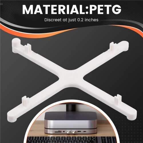 Voor   M4/MA Pro 2024 Host Bracket Verbeterde Stabiliteit en Functionaliteit Computeraccessoires Uitbreiding Wit 2