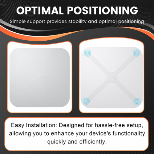 For   M4/MA Pro 2024 Host Bracket Enhanced Stability and Functionality Computer Accessories Expansion White 2