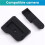 For  Ace Pro 2 Camera Handle 3D Printed Action Camera Grip with Quick Release Shutter Button Expandable Adapter 4