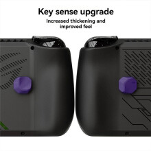 Back Button Enhancement Kit for Ally X Durable Protection & Improved Gaming Experience Black