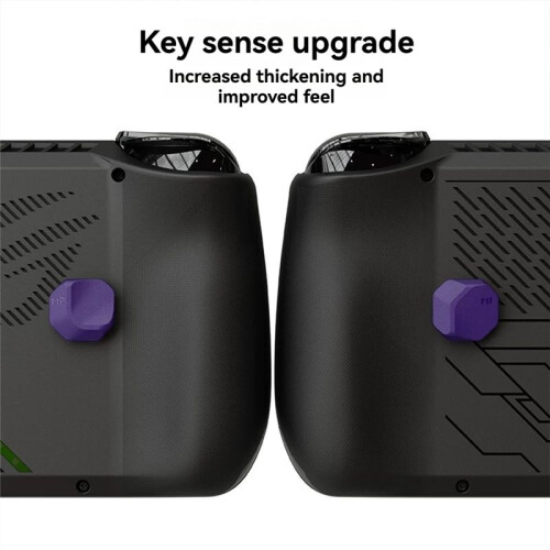Back Button Enhancement Kit for  Ally X Durable Protection & Improved Gaming Experience Black