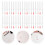 300Pièces Outils Silicone Brosse Souple Et Capuchon 10