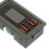 Voltmètre Digital Gris Écran LCD Indicateur Batterie 8