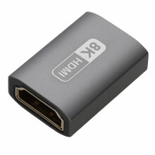 8K HDMI Coupler Adapter Ultra High Speed Joiner 8K 60Hz/4K 120Hz Sockets 48Gbps