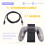 For Switch2 Controller Charging Grip Joy-Con2 Left and Right Game Controllers for NS2 Game Controller Accessory Bracket 2