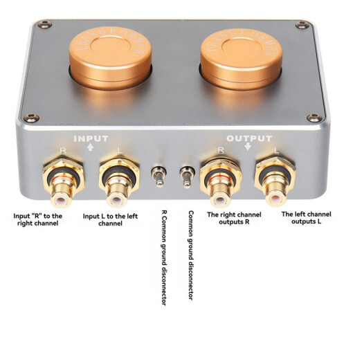 1:1 Isolation Filtering Passive Audio Transformer for Digital Audio Improves Sound Quality Replace for  JT-11P-HPC 1