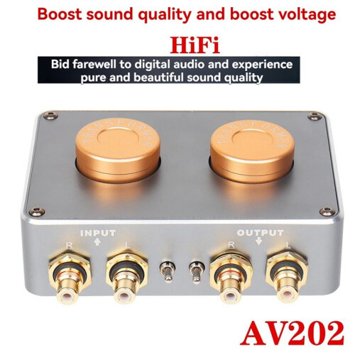 1:1 Isolation Filtering Passive Audio Transformer for Digital Audio Improves Sound Quality Replace for  JT-11P-HPC 2