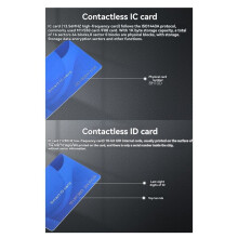 USB RFID Reader Module ID Card+IC Card Reader 13.56Mhz 125Khz  Card Reader RS232 Support Window Linux System