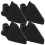 16Pcs Black Alloy Breadmaker Paddle Non-Stick Replacement for Home Use 3