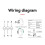 -3R LED Three Phase Voltmeter  Digital Display Modular Voltage Meter 80-500VAC Din Rail V1 V2 V3 1