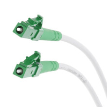 Armoured LC/APC XGS-PON 3mm Simplex Patch OS2 Single Mode Fibre Optic Cable 3m | Virgin Media FTTP Full Fibre Cable Replacement