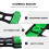 8Pcs Sturdy ABS Dumbbell Display Rack Practical Gym Dumbbell Storage 6