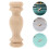 18Pcs Solid Wood Vintage Roman Balusters Unpainted Pillars for Home 10