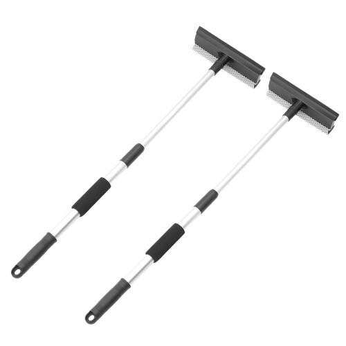 8Pcs Car Windshield Cleaning Tool with Tpr Sponge and Steel Handle 2
