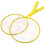 1Set Kind Badmintonrackets Set Lichtgewicht Plastic Speelgoed 7