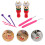 5Sets Creative Wooden Yarn Winder Knitting Tool for DIY Craft Projects 10