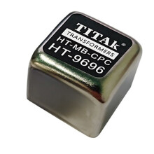 TITAK Balanced and Unbalanced Conversion Audio Isolator HT-9696 Permalloy Audio Isolation Transformer 600:600 20Hz-20KHz