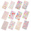 24Feuilles Stickers Adhésifs Multiformes Pour 3