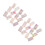 24Feuilles Stickers Adhésifs Multiformes Pour 6