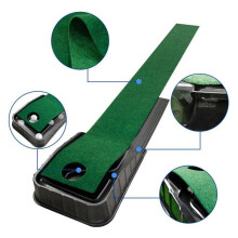 Indoor  Putting Mat , Portable   Green Putting Mat ,   Practice Mat for Home or Office
