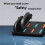 For   2 Charger Dock Station with Charging Cord for  2 Controller Charger with Indicator Light 3