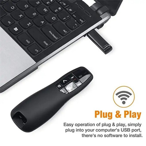 2.4GHz Wireless USB PPT Presenter Pen Universal Wireless USB PPT Presenter Controller Slideshow Presenter Pen