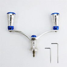 Double Rocker Arm Handle Double Handle Fishing Reel Modified Fishing Tackle for Double Handle Fishing Reel C
