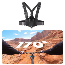 Adjustable Chest Strap Mount for X5 Secure Harness for Action Cameras for Sports & Outdoor Adventures