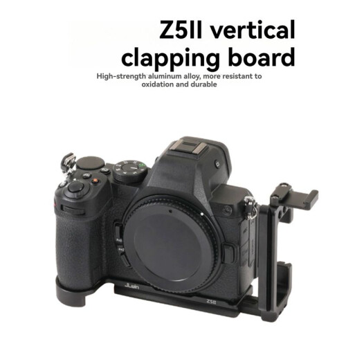 JLwin Z5II Quick Release L Plate Extendable Vertical Holder Hand Grip for  Z5 II Camera Tripod Quick Release Plate 2Pcs
