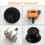 Fourth Generation Hall Effect Joystick for PS5 Electromagnetic Joystick with Adjustable Mushroom 2