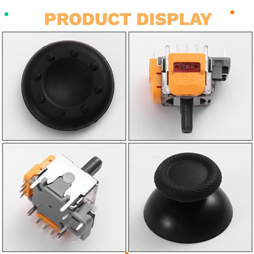 Fourth Generation Hall Effect Joystick for PS5 Electromagnetic Joystick with Adjustable Mushroom 1