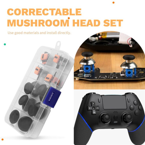 Fourth Generation Hall Effect Joystick for PS5 Electromagnetic Joystick with Adjustable Mushroom 2