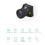 FOXEER   V5 FPV Camera 1000TVL CMOS 1/3Inch Sensor 4ms Latency Super WDR Switchable NTSC/PAL for RC Drones Black 5