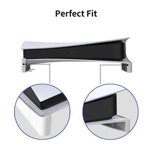 For PS5 Cooling Stand Disc &Digital Editions Horizontal Base Dock Mount Holder Dual Bracket Gaming Console Accessories B