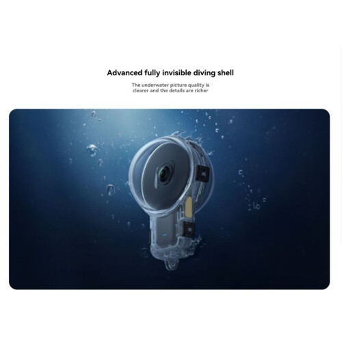 For  X5 Invisible Dive Case 50m Waterproof Highly Transparent Protective Case for Underwater Photography 2