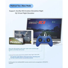 BETAFPV LiteRadio 2 SIM Controle Remoto Simulador de Treinamento de 8 Canais Controle Remoto para  Phoenix/AeroFly RC8 Simulator B