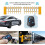 Garage Door Remote Control for PECCININ Electronic Door Remote Control 433MHz Rolling Code Garage Door Opener 4