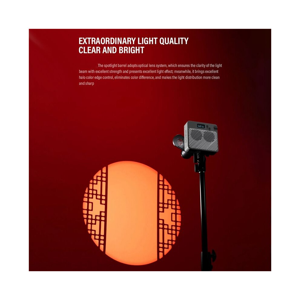 Flash Spotlight Focusing Projection Photography Spotlight Kit With 20Pcs Insert For Bowens Mount 4712572579575
