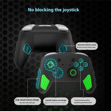 Protective Case for Switch2 PRO Game Controller Protection Set for Switch2 PRO Gaming Controller Silicone Joystick Cap B