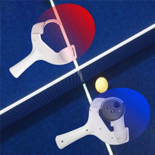 Table Tennis Adaptor for Meta Quest 3/Quest 3S Controller Handle Grip Playing  Pong Racket Enhanced 2