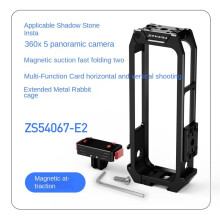FEICHAO Magnetic Quick Release Camera Cage Rig for X5 Panoramic Horizontal Vertical Bracket Protective Frame